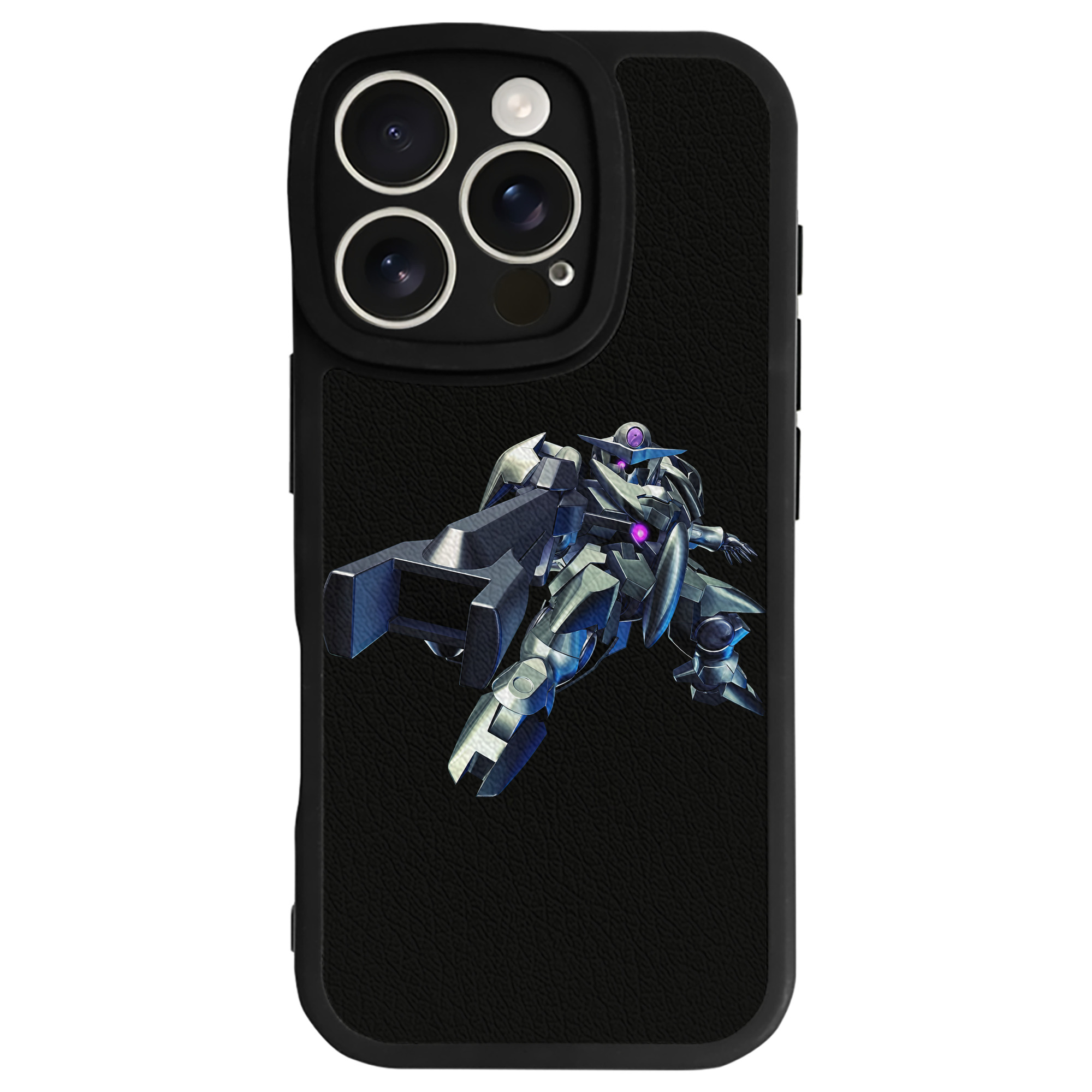 （画像用） 機動戦士ガンダム Mobile Suit Gundam 【iPhone 16シリーズ対応】シリコンスマホケース（レザー調） 材質：シリコン